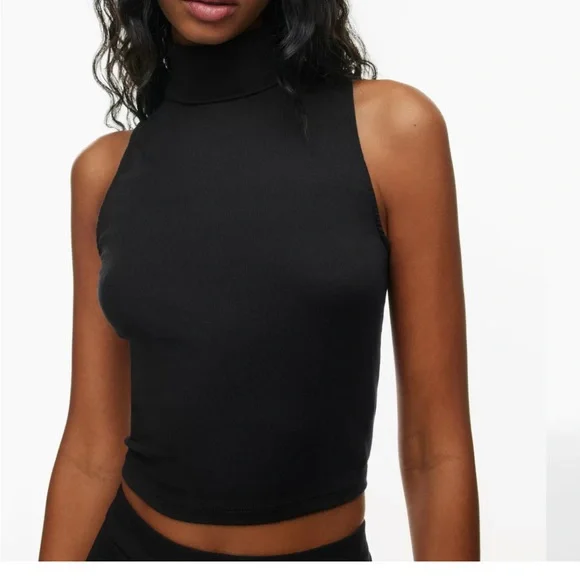 Aritzia Sunday Best Freshman Turtleneck Tank Top - Picture 2 of 5